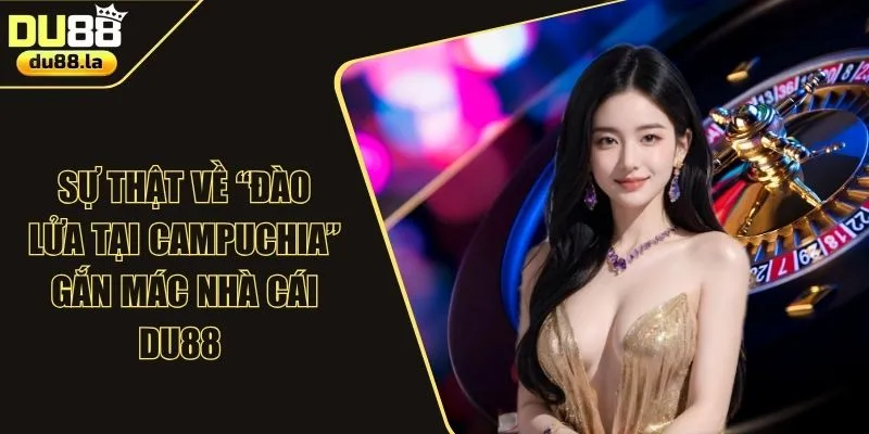 Sự Thật Về “Đào Lửa Tại Campuchia” Gắn Mác Nhà Cái DU88